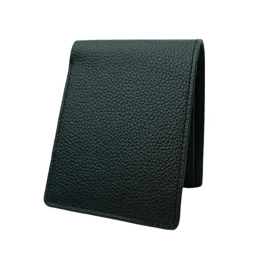 Dot-Pattern-Black-Bi-fold-Wallet