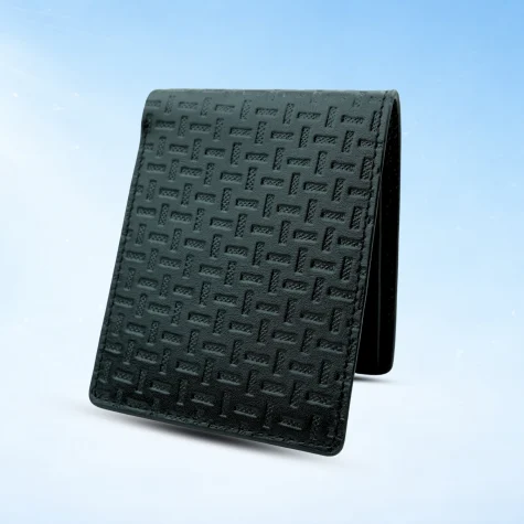 Premium Black Classic Dice Bi-fold wallet