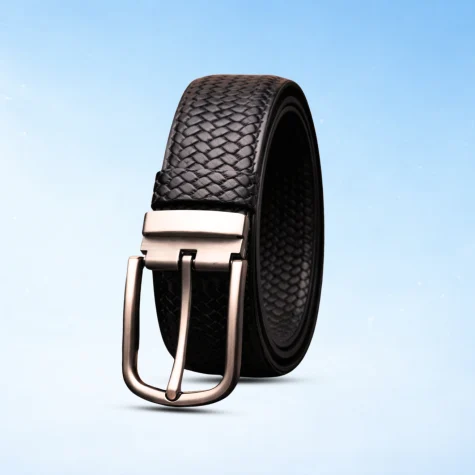 Pati Dice Black Pin Buckle Belt