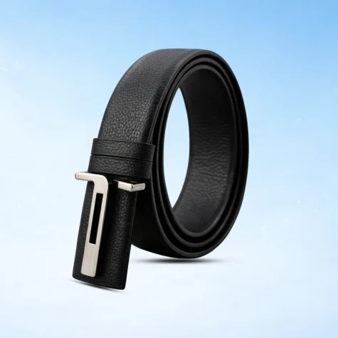 Premium Dot Print Belt (Black)
